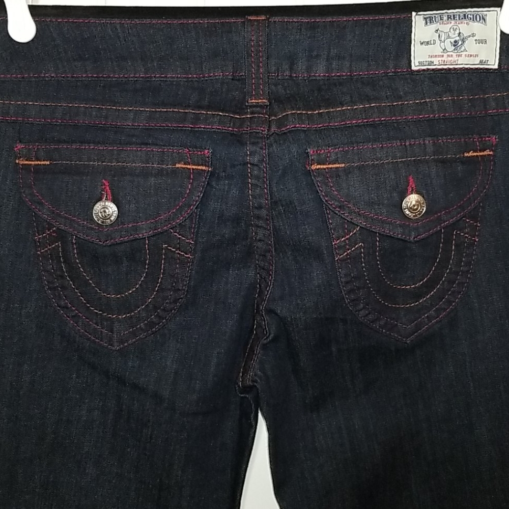 True Religion Women's Straight Jeans, 32, NWT